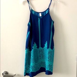 Blue lightweight dress - never worn